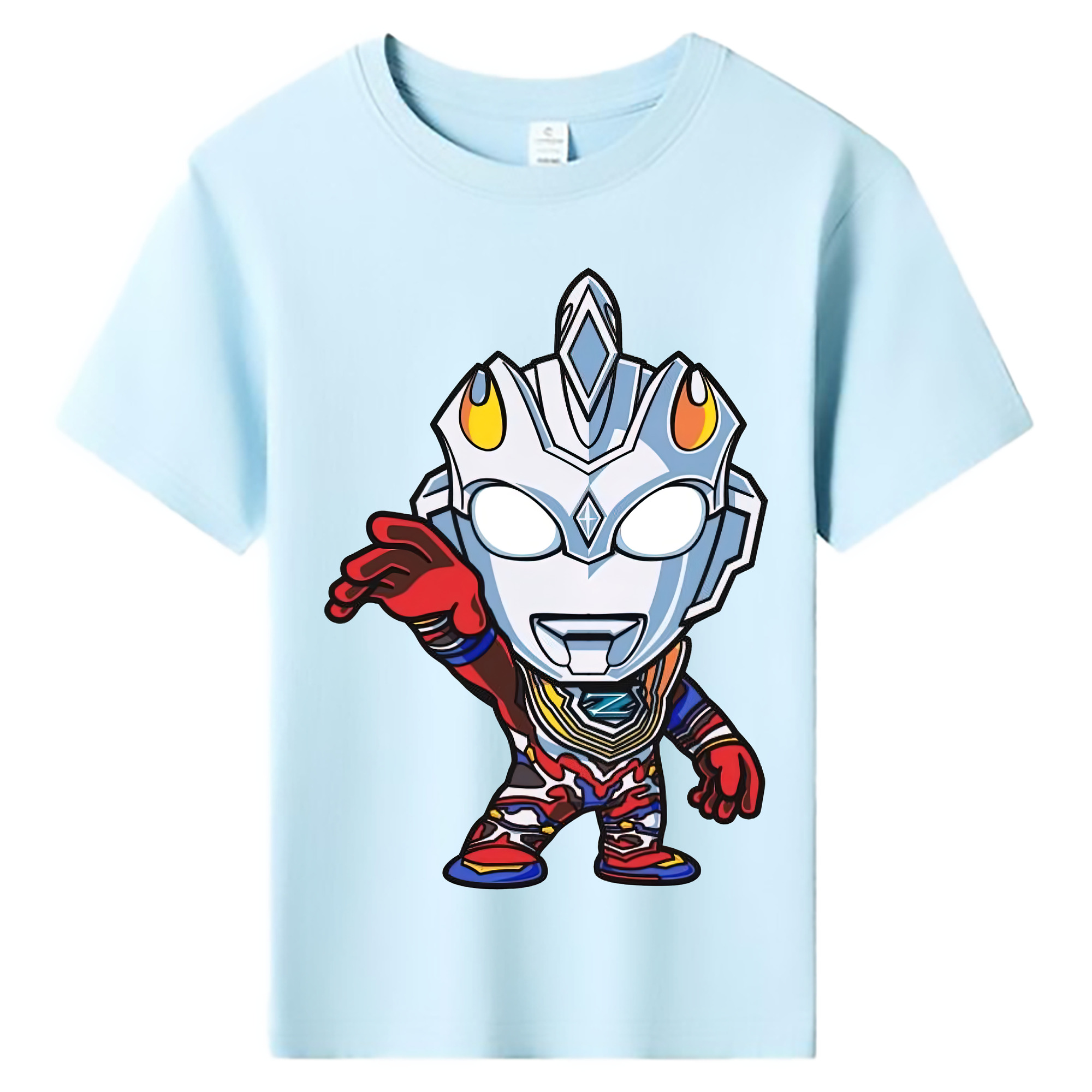 （画像用） ウルトラマン Ultraman 綿100％キッズTシャツ（フロントプリント）